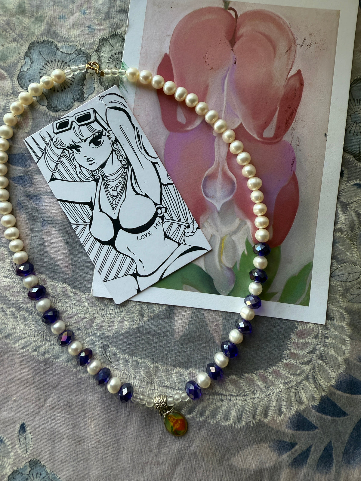 Mother Pearl Necklace
