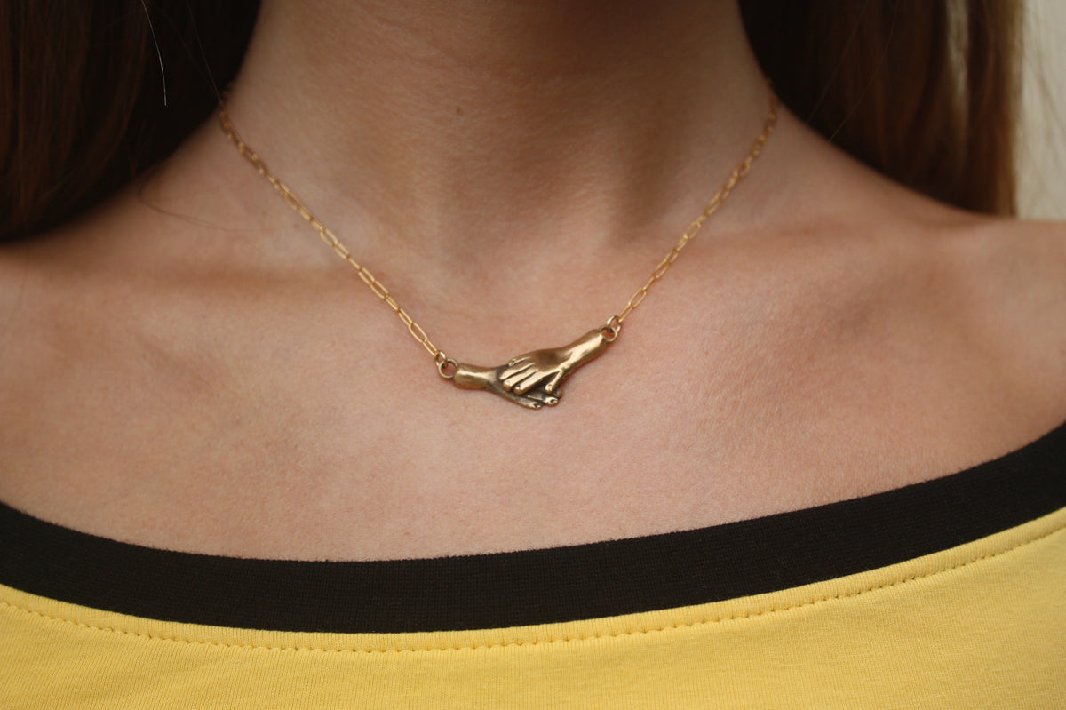 I Want To Hold Your Hand Necklace